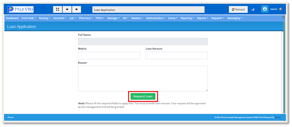 Loan Application