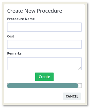 Create a Procedure